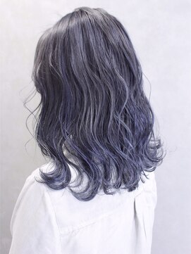 ラニヘアサロン(lani hair salon) ハイブルーアッシュ