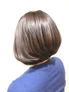 アフィニティー(AFINITY) グラデーションボブxベージュカラー