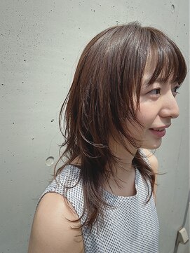 トニーアンドガイ 広尾店(TONI & GUY) 小顔効果ばつぐん！ロングウルフ