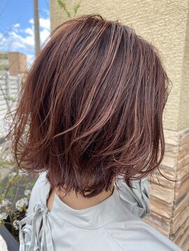 コレットヘア(Colette hair) pink&orange