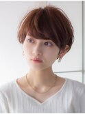 ショートボブ 大人可愛い 美シルエット 青山 表参道 30代40代