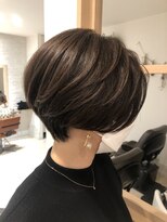 マリーナヘアー(marina hair)&nbsp;【marina】ハイライト×ハンサムショート