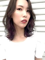 アマネク(AMANEQ by THISCOVER.)&nbsp;韓国風/ピンクラベンダーインナーカラー/担当タナカケイジ