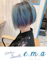 エマヘアデザイン(e.m.a Hair design) デザインカラー