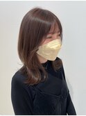 くびれレイヤーセミロング