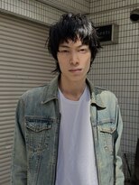 ヒュージ 三軒茶屋(huge)&nbsp;アップバング/束感ショート/ツーブロックマッシュ/コンマヘア