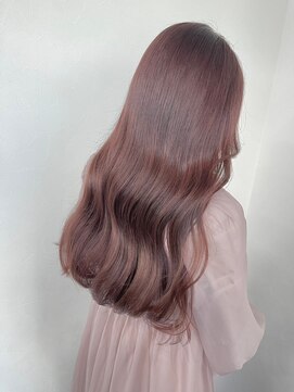 スラッシュ(SLASH) 髪質改善/ピンクブラウン/透明感カラー/ナチュラル/