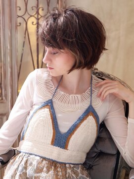 髪質改善と縮毛矯正の専門店 サンティエ(scintiller) ☆ふわっと小顔にナチュラルショートボブ☆