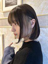 ロンド ストラーダ 心斎橋(Lond strada)&nbsp;シルキーベージュ×グレージュカラー【髪質改善/縮毛矯正】