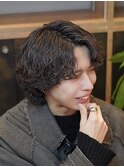 新潟メンズパーマ　新潟波巻き　新潟波巻きパーマ