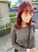 ハイトーンカラー×チェリーピンク