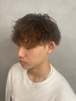 ソアー 新大阪(SOAR) メンズモテ髪アースカラー無造作ツイストパーマ【新大阪】