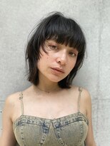 マール(MAAR) blue black / レイヤーカット