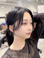 ビューネオ(VIEW NEO)&nbsp;結んで色っぽい前髪/シースルー/センター分け/韓国/谷町四丁目