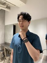 ベンジー オウン 代々木上原店(benji own) 韓国風メンズパーマスタイル