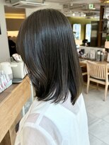 ビーチ(BEACH)&nbsp;くすみ系カラーオリーブベージュ艶カラー