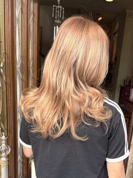 ２丁目３番地美容室 【ハイトーン・ゼロテク】ベルベットベージュ