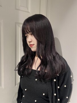 ゼスト 八王子店(ZEST) 透明感たっぷりラベンダーカラー【佐々木麻衣】