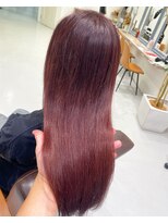 フォルテ 島田店&nbsp;ピンクラベンダー　　髪質改善