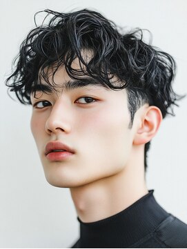 ロディーナ 大口 新子安(rodina) メンズカット×ニュアンスパーマ/ヘッドスパ/眉毛/ブリーチ/学割