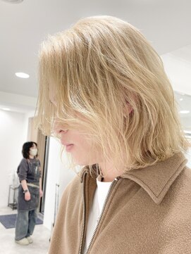 ルースト 八王子店(ROOST) ブロンドボブ