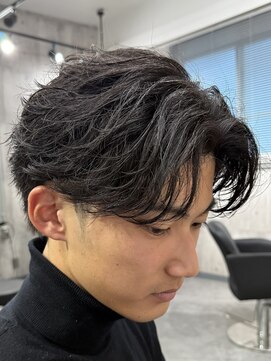ビカムメンズヘアー 栄店(become men's hair) 名古屋フェザーパーマ/フェザーパーマ
