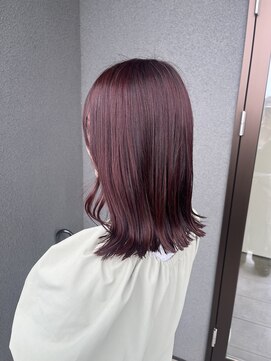 クオン 伊勢崎(QUON.) ブリーチなしピンクブラウン