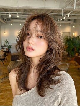 ラファンジュ ヘアー クレオ(Rohange hair Creo) ミディアムレイヤー