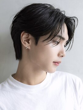 アリエッタ(aRietta) 【ARIETTA岩渕】センターパートニュアンスパーマ/曲がる縮毛矯正