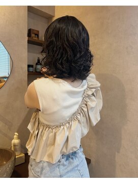 イコイ(icoi) 肩上レイヤーロブ×ナチュラルウェーブ＊nagai