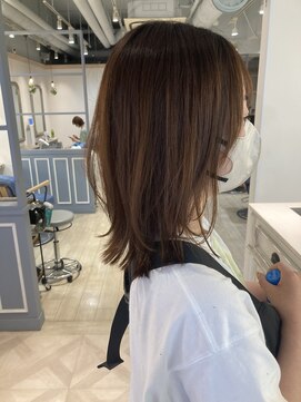 シェノン 赤羽店(CHAINON) ナチュラルミディアムレイヤーウルフグレージュ赤羽美容室