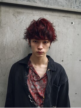 ネハス 名古屋栄店(nehus.) MEN’S HAIR/サーフカール/刈り上げセンターパート/ブリーチ