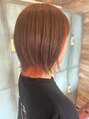 アグ ヘアー ララ 青森イオン前店(Agu hair lala) オレンジウルフ