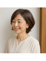 スープレックス ヘアーデザイン(SOUPREX HAIR DESIGN)&nbsp;ミセスショートボブ　20代 30代 40代 50代 60代　髪質改善