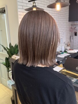 グロウ 渋谷西口(grow) ミルクティーカラー/グレージュカラー/ケアブリーチ