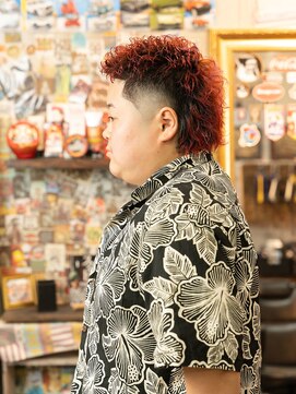 サンアンドマーリィズバーバー 駅前店(SON&MARLEY'S BAR BER) マレットヘアー厚木/厚木フェード/神奈川フェード
