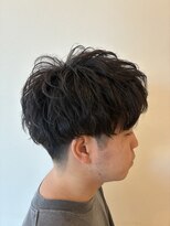 ニコラ(NICOLA) ツーブロック×ルーズツイストパーマ