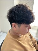 スペインカール/メンズマッシュ/ニュアンスパーマ