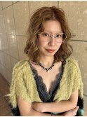 ハイトーン/ケアブリーチ/ベージュ/カジュアルスタイル/個性的