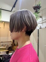 リョク ヘア ネイルアンドアイラッシュ(RYOKU Hair,Nail&Eyelash)&nbsp;ハイライト×モードショートボブ