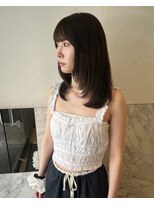 アクシス 栄店(`AXIS)&nbsp;ピンクベージュ/アンブレラカラー/クールショート/前髪/栄矢場町