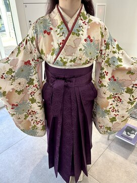 オニキス(ONYX) C143袴着付けヘアセット振袖着付け表参道着付け