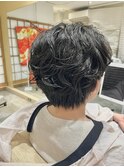 ゆるふわショートパーマ