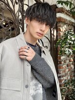 ニコトウキョウ 新宿(nico TOKYO) シャドウパーマメンズメッシュメンズパーマ波巻きパーマ韓国ヘア