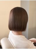 切りっぱなしボブ