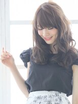 ヘアーズ ベリー 香椎店(hairs BERRY)&nbsp;大人女性＿ことりベージュ_毛先パーマ♪