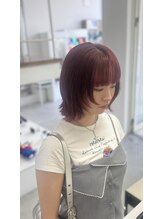 ローズ(ROSE) ボブレイヤー × ボルドーカラー