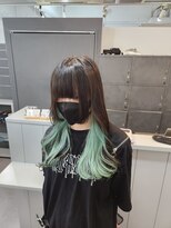 シェイロ(Cielro)&nbsp;アイスミントカラー/ケアブリーチ/インナーカラー☆suzu☆