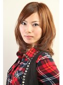 マロンベージュ　ミディ