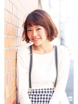 ネオリーブギンザ 銀座店(Neolive GINZA) 【銀座 neolive】短め前髪 バングボブ 小顔 小頭効果